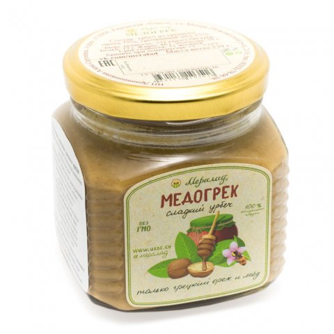 Медогрек (урбеч грецкий + гречишный мёд)