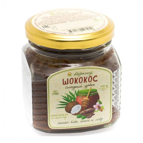 Шококос (урбеч из какао-бобов + урбеч из кокоса + гр. мёд) Шококос (урбеч из какао-бобов + урбеч из кокоса + гр. мёд)